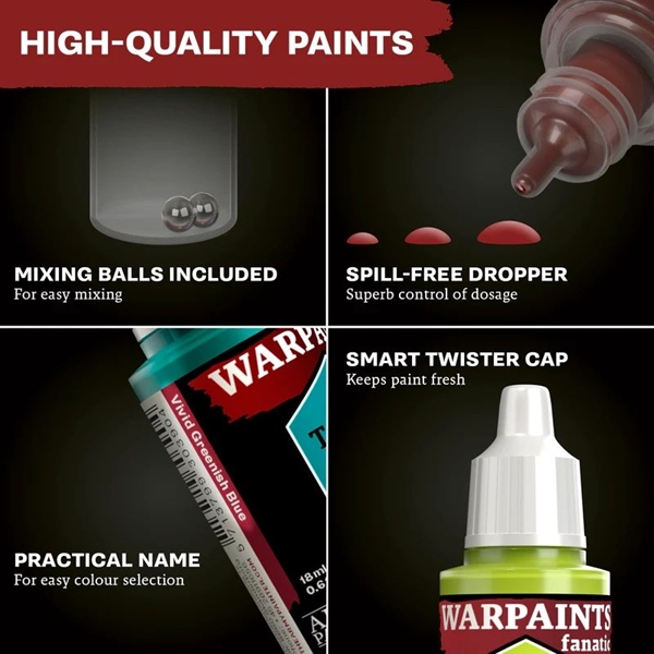Warpaint - Fanatic: Wargamers Paint Set