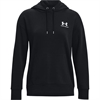 UnderArmour - Essential Fleece Hoodie-BLK,Pullover