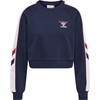 Hummel - hmlIC Durban, Damen Crop Sweatshirt