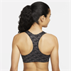Nike-W NK DF SWSH IC AOP GX BRA,BLACK/DK DRIF, BH