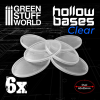 Green Stuff World - Transparente Bases Oval