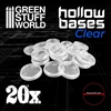Green Stuff World - Transparente Bases Rund