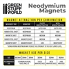 Green Stuff World - Neodym-Magnete 5x2mm