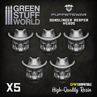 Puppetswar - Gunslinger Reaper K�pfe