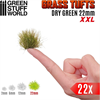 Green Stuff World - Grass Tufts, Dry Green