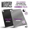 Green Stuff World - Magnet- und Gummi-Stahl Folie