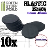 Green Stuff World - Plastik Bases Rund