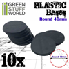 Green Stuff World - Plastik Bases Rund