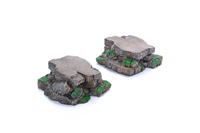 Gamemat - Grassy Rocks Set