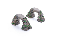 Gamemat - Grassy Rocks Set