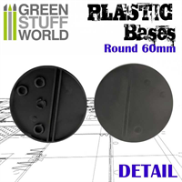 Green Stuff World - Plastik Bases Rund