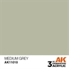 AK 3rd Generation Acrylics - Medium Grey