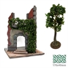 Green Stuff World -Bl�ttermatte, Birke Dunkelgr�n