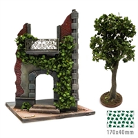 Green Stuff World - Bl�ttermatte, Ahorn Dunkelgr�n