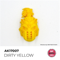 AK Quick Generation Acrylics - Dirty Yellow