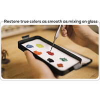 Krydrufi - Nasspalette, Miniature Mixing Paper