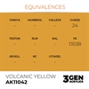 AK 3rd Generation Acrylics - Vulcanic Yellow