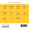 AK 3rd Generation Acrylics - Yellow