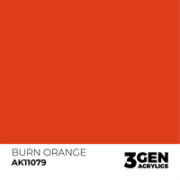 AK 3rd Generation Acrylics - Burn Orange