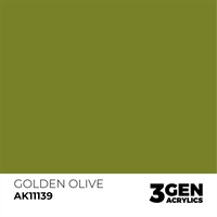 AK 3rd Generation Acrylics - Golden Olive