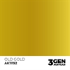 AK 3rd Generation Acrylics - Old Gold Metallic