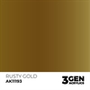 AK 3rd Generation Acrylics - Rusty Gold Metallic