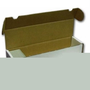 Papp-Sortierkiste f�r ca. 1000 Karten