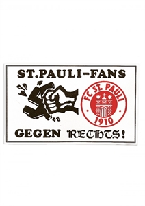 FC St. Pauli - Gegen Rechts, Aufkleber