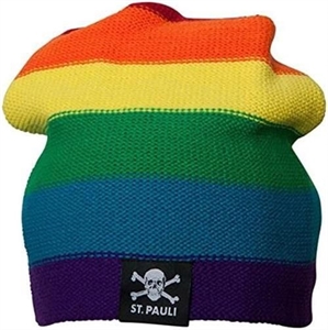 FC St. Pauli - Regenbogen, Winterm�tze