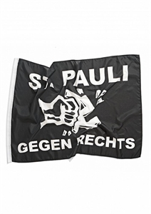FC St. Pauli - Gegen Rechts, Fahne