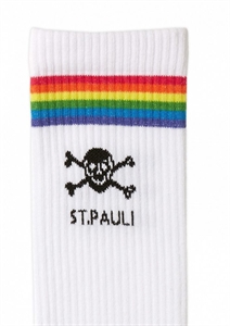 FC St. Pauli - Totenkopf Regenbogen, Tennissocken