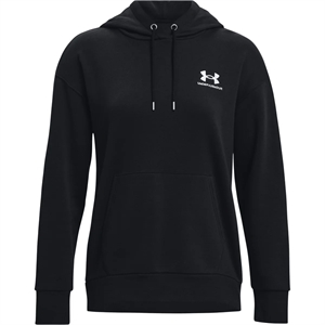 UnderArmour - Essential Fleece Hoodie-BLK,Pullover