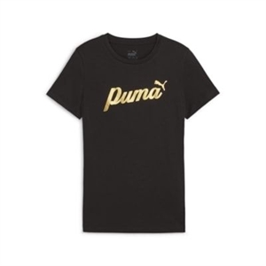 Puma - ESS+ SCRIPT Metallic Tee G, T-Shirt