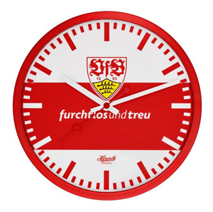 HERMLE - VFB Stuttgart Quartzwanduhr, Wanduhr