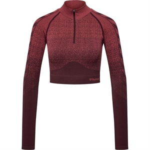 Hummel - hmlMT FADE SEAMLESS HALF ZIP