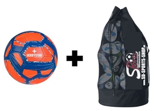 Derbystar - StreetSoccer v24, 12 Fu�b�lle + Sack