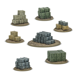 Bolt Action 3 - Objective Marker Set - Crates