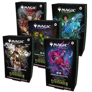 MTG - Secrets of Strixhaven, Commander Deck Set