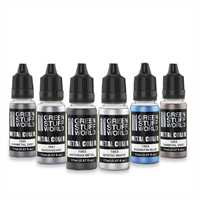 Green Stuff World - Metallic Colours Set: Silber