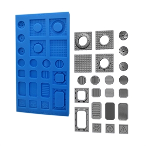 Green Stuff World - Silikon Texturplatten