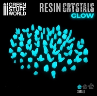 Green Stuff World - GLOW Resin Kristalle Small