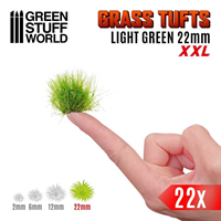 Green Stuff World - Grass Tufts, Light Green