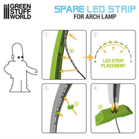 Green Stuff World - Hobby Arch LED-Lampe