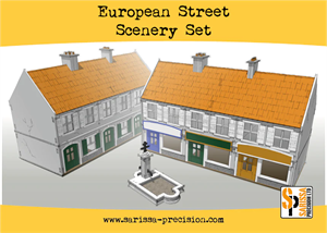 Sarissa Precision - European Street Scenery Set