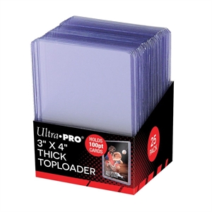 Ultra Pro - Toploader 3x 4 & Card Sleeves