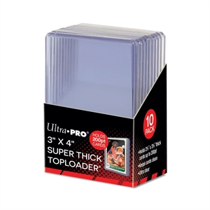 Ultra Pro - Toploader 3x 4 & Card Sleeves