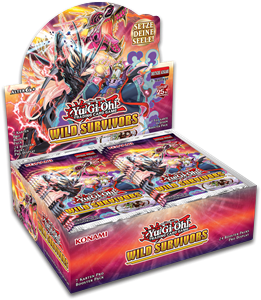 YGO - Wild Survivors Booster Display