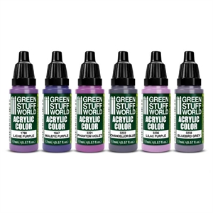 Green Stuff World - Farbset Darth Purple