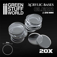 Green Stuff World - Acryl Bases Rund