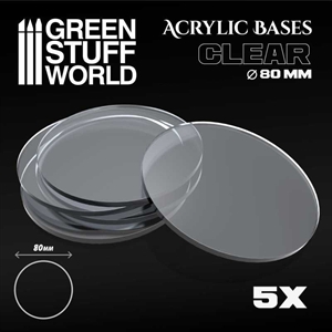 Green Stuff World - Acryl Bases Rund